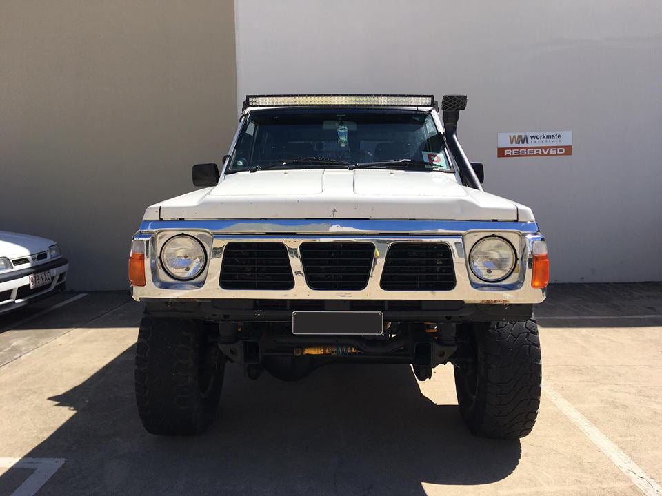 
                  
                    GQ Patrol Bullseye Lightbar Bracket
                  
                