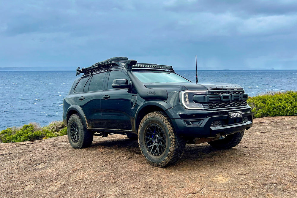 Ford Next Gen Ranger Curved Lightbar Roof Mount Bullseye Bracket