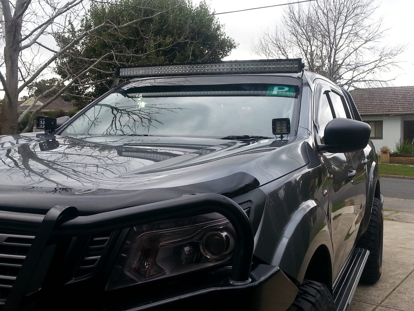 
                  
                    NP300 Navara Bullseye Bracket Curved Lightbar Mount
                  
                