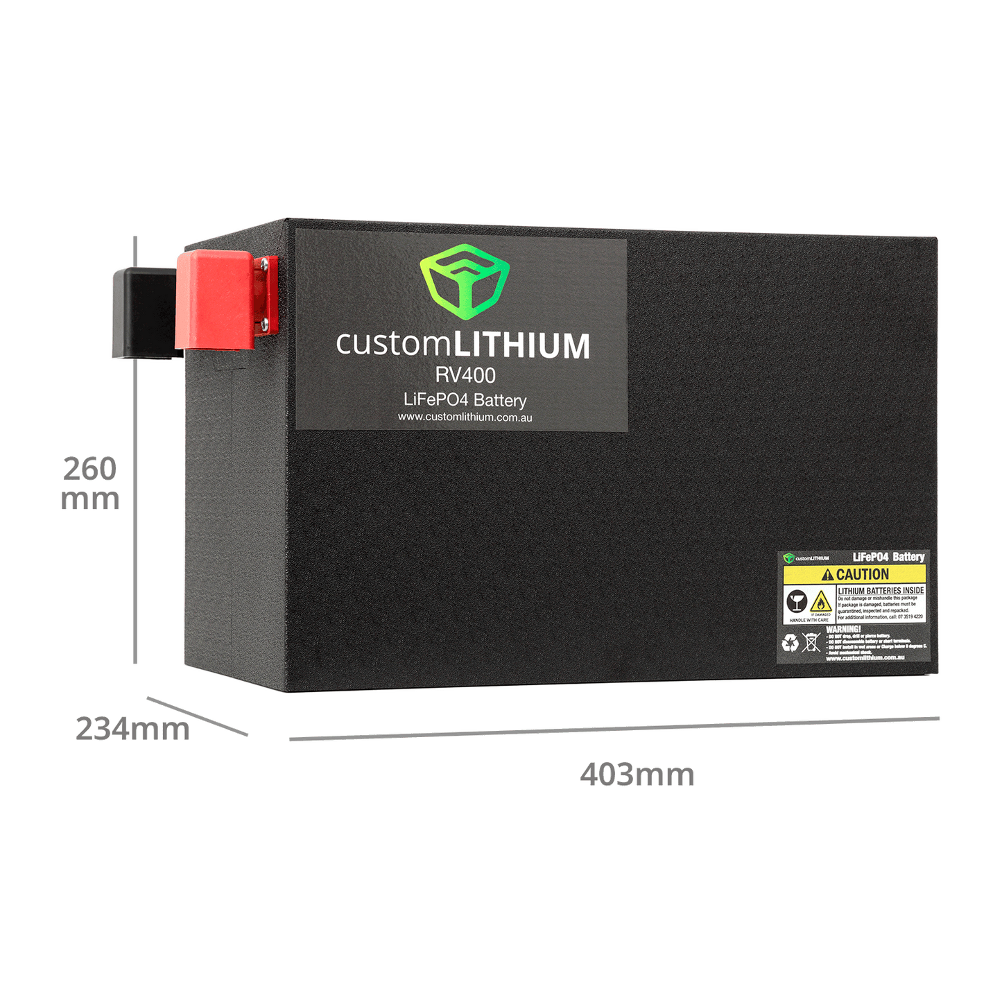 Custom Lithium Caravan Battery 450Ah